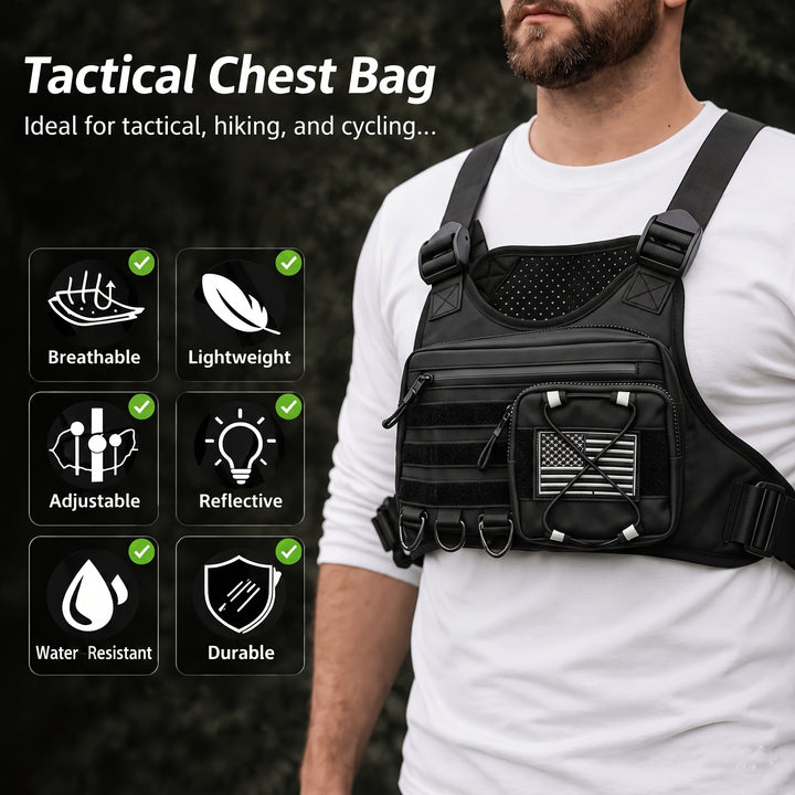 Lightweight Tactical Chest Rig Bag